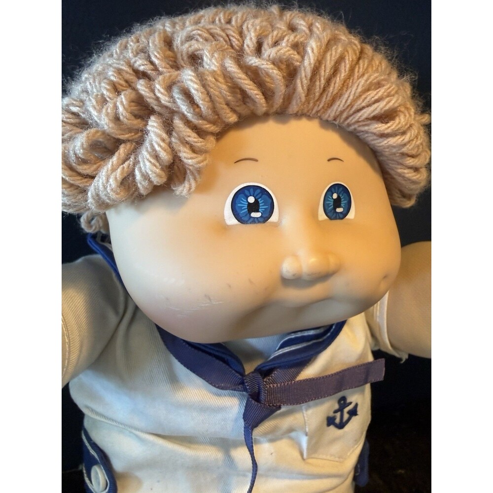 1983 Cabbage Patch Kid Brandon Kirby Signed Xavier Roberts w Papers Sailor - Picture 3 of 16